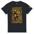 Rebel Mothman cryptid t-shirt, Appalachian Wizard Gang design