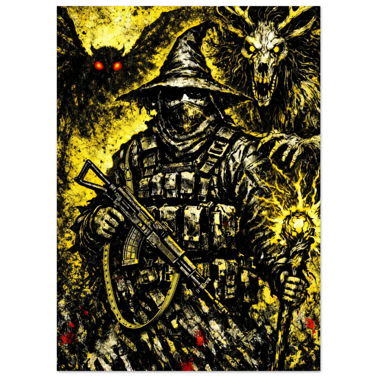 Rise of the Arch-Magus cryptid art poster