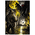 Recruiting the Mothman cryptid art poster