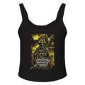 Semper in Obscuris women's scoop tank, Appalachian Wizard Gang design