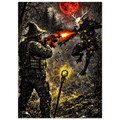 Wendigo Warpath cryptid art poster