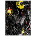 Blood Moon Hunt cryptid art poster