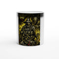 Heat-activated Appalachian Wizard Gang potion mug revealing hidden Old Gods art